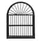 Hello Honey® Black Arched Bamboo & Wood Wall Shelf